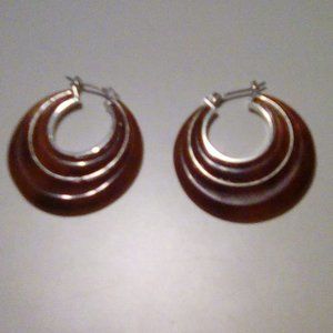 Women's Antique Circle Earrings  SOLD